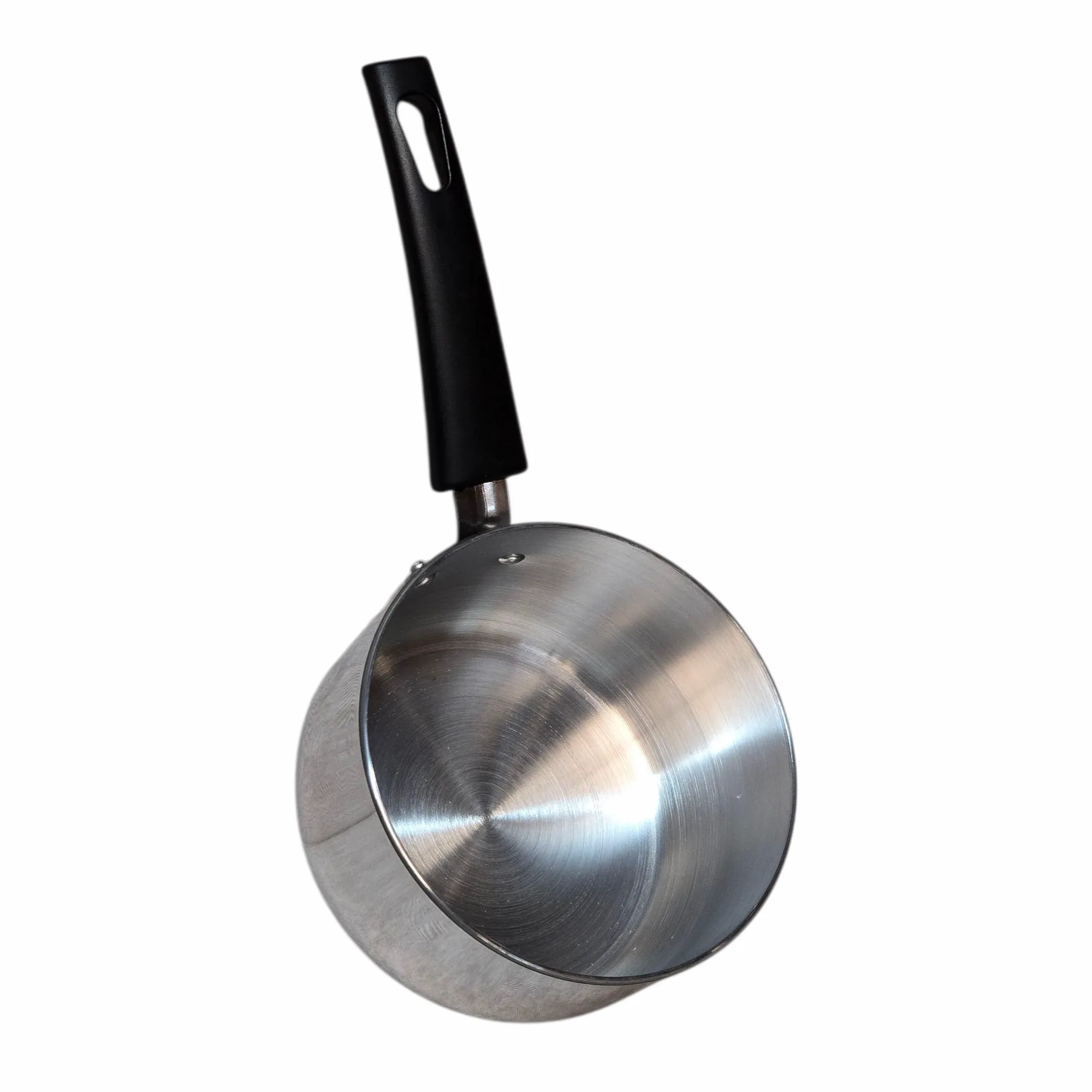 15cm / 6" Polished Aluminium Saucepan with Glass Lid thumbnail 6
